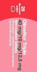 Olmenor Triple 40/10/12.5mg